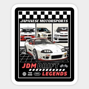 Japanese Retro Racing JDM car Sticker